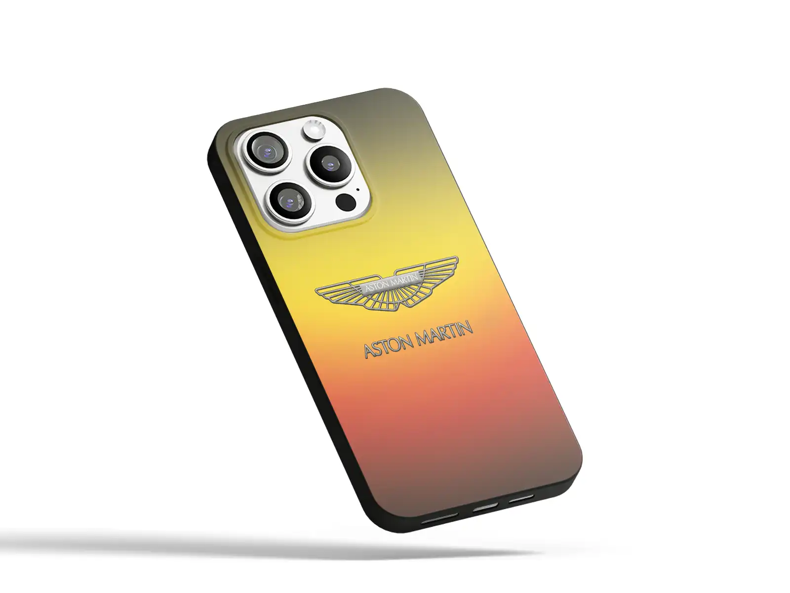 Aston Martin Handyhülle Luxus Premium Haptik